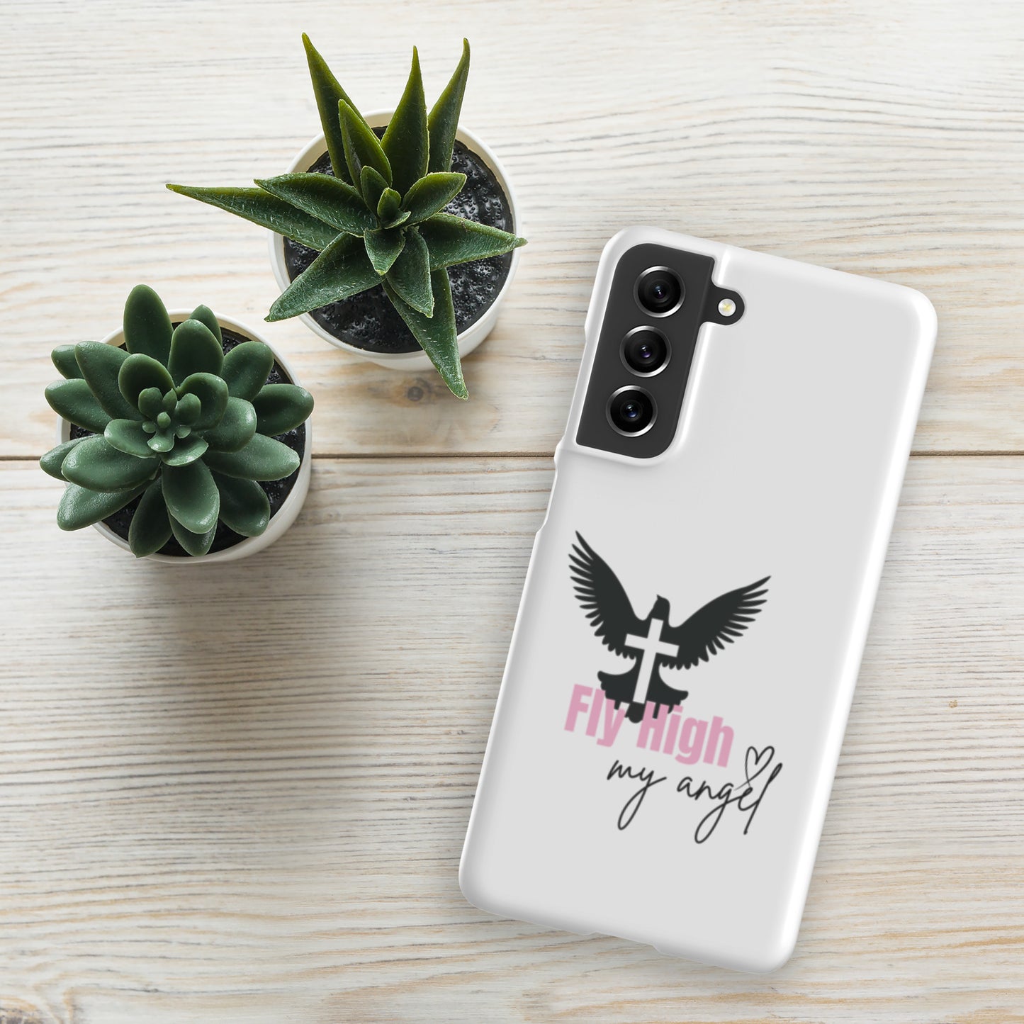 Fly High My Angel Snap case for Samsung® - Pink