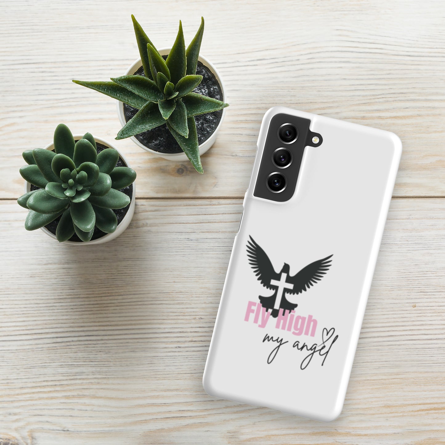 Fly High My Angel Snap case for Samsung® - Pink