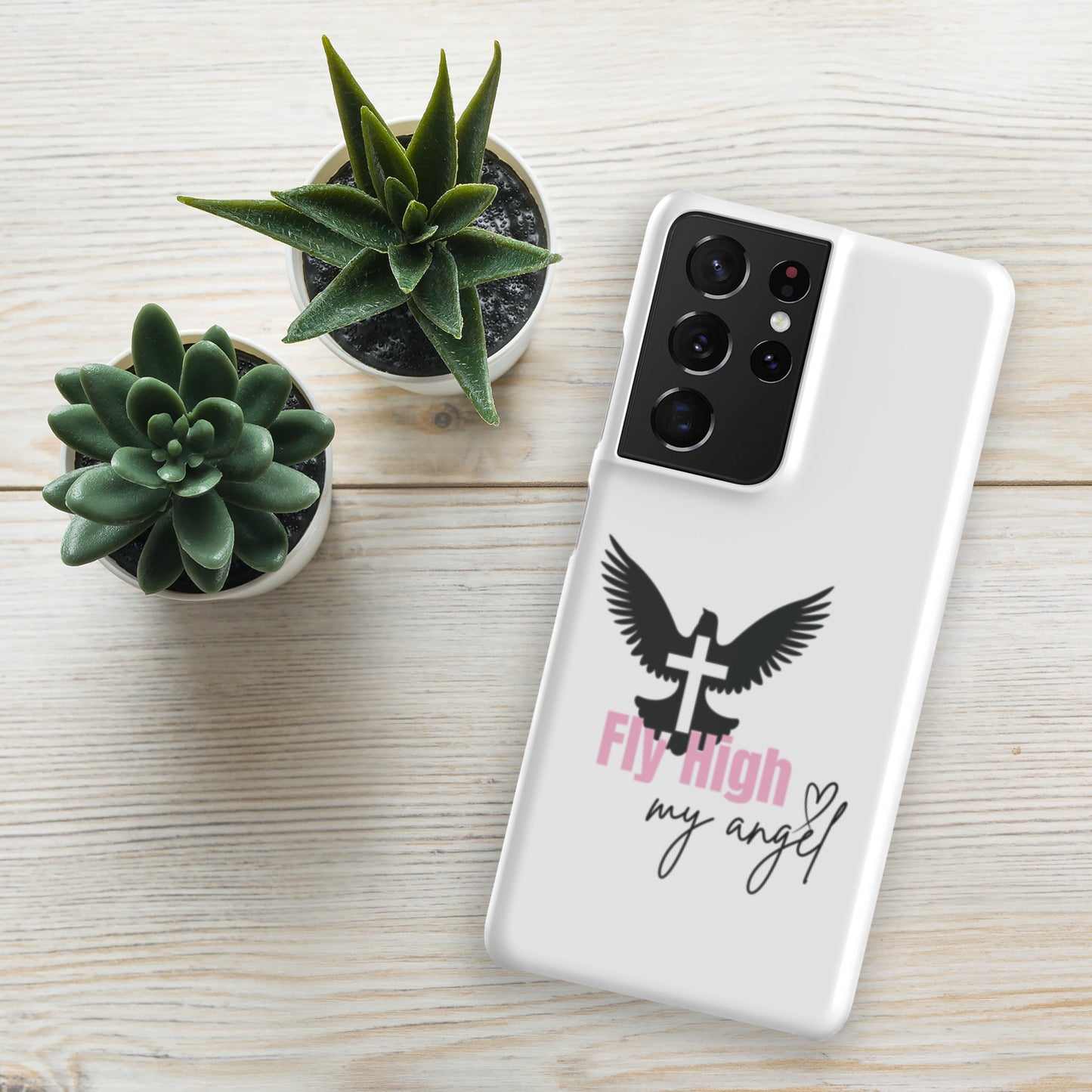 Fly High My Angel Snap case for Samsung® - Pink