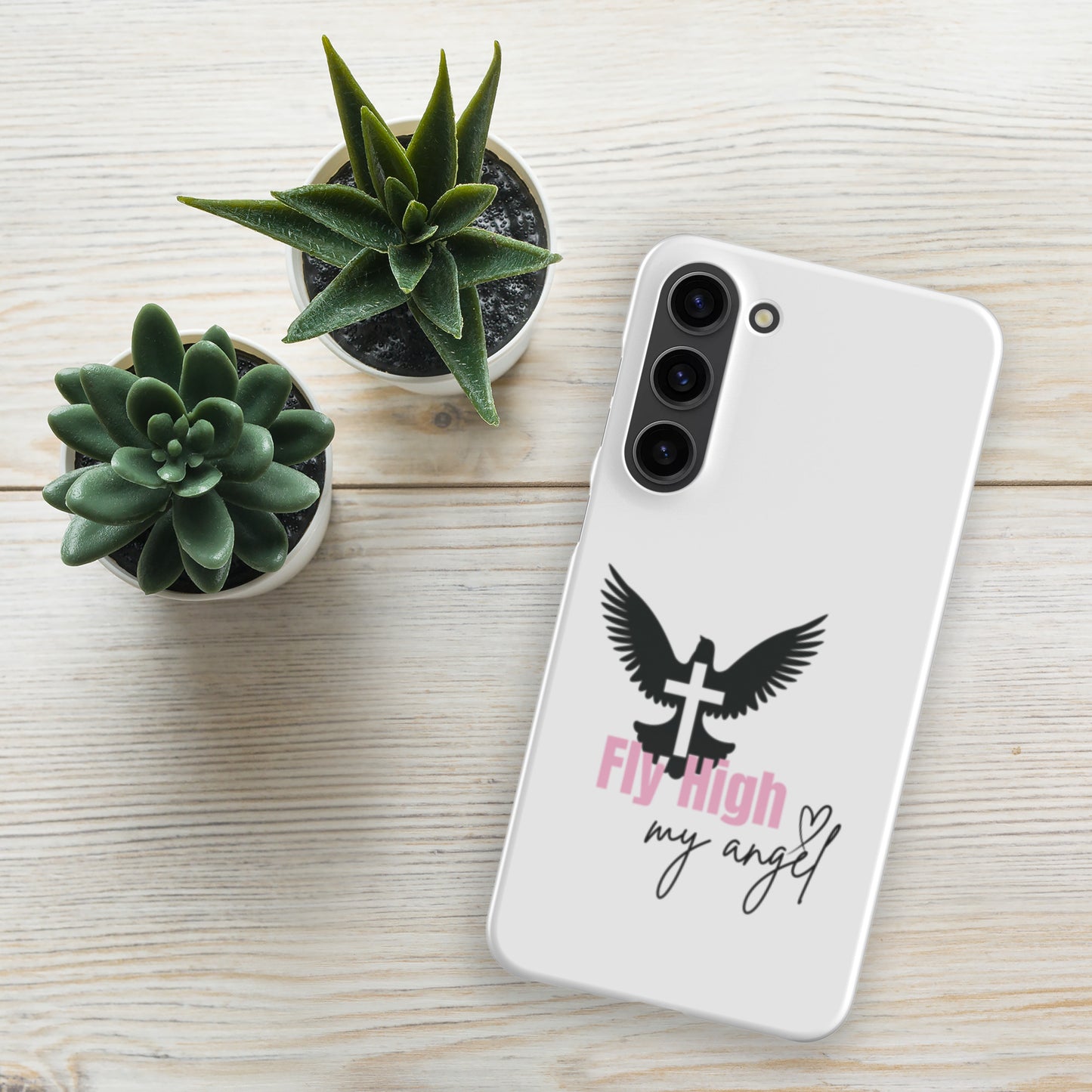 Fly High My Angel Snap case for Samsung® - Pink