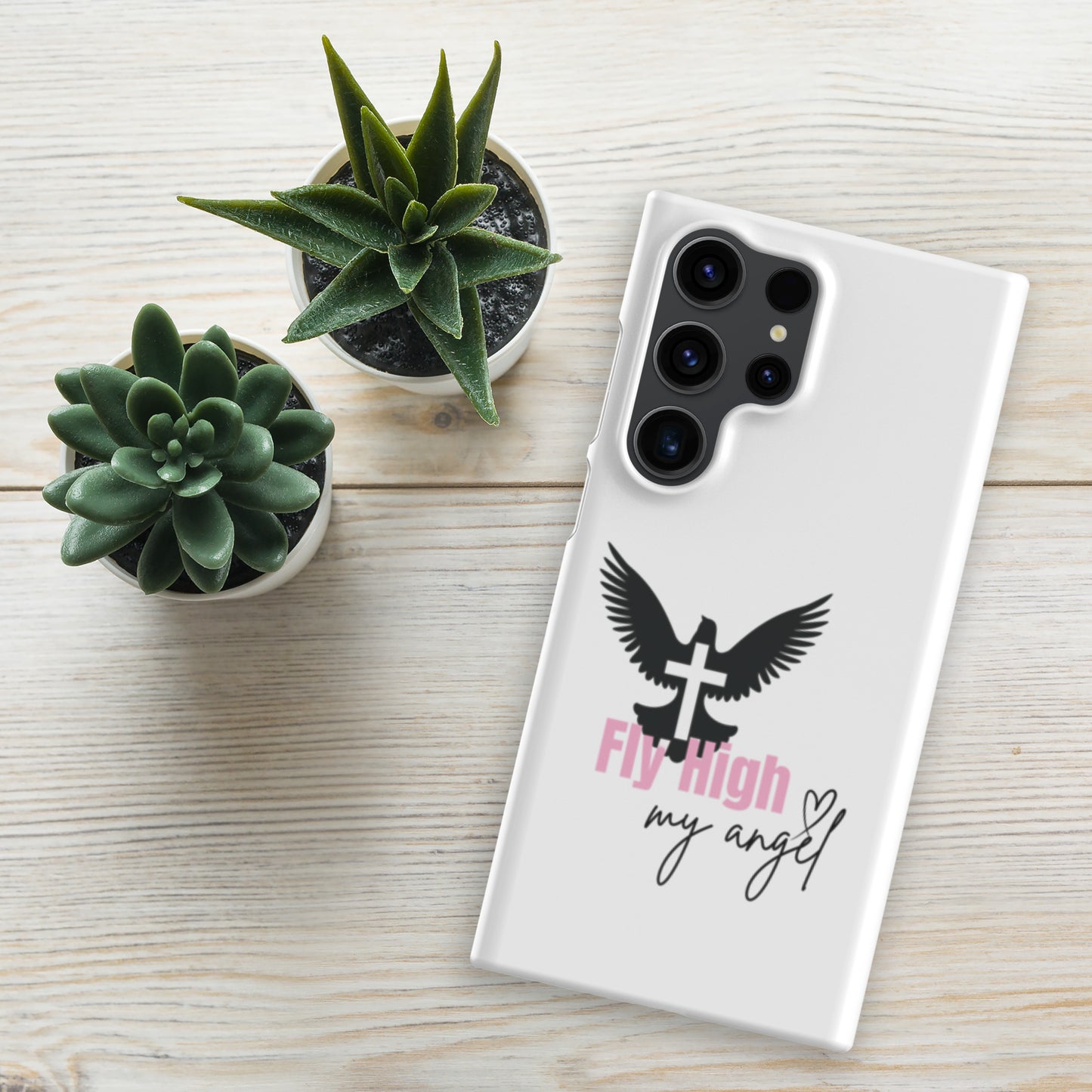 Fly High My Angel Snap case for Samsung® - Pink