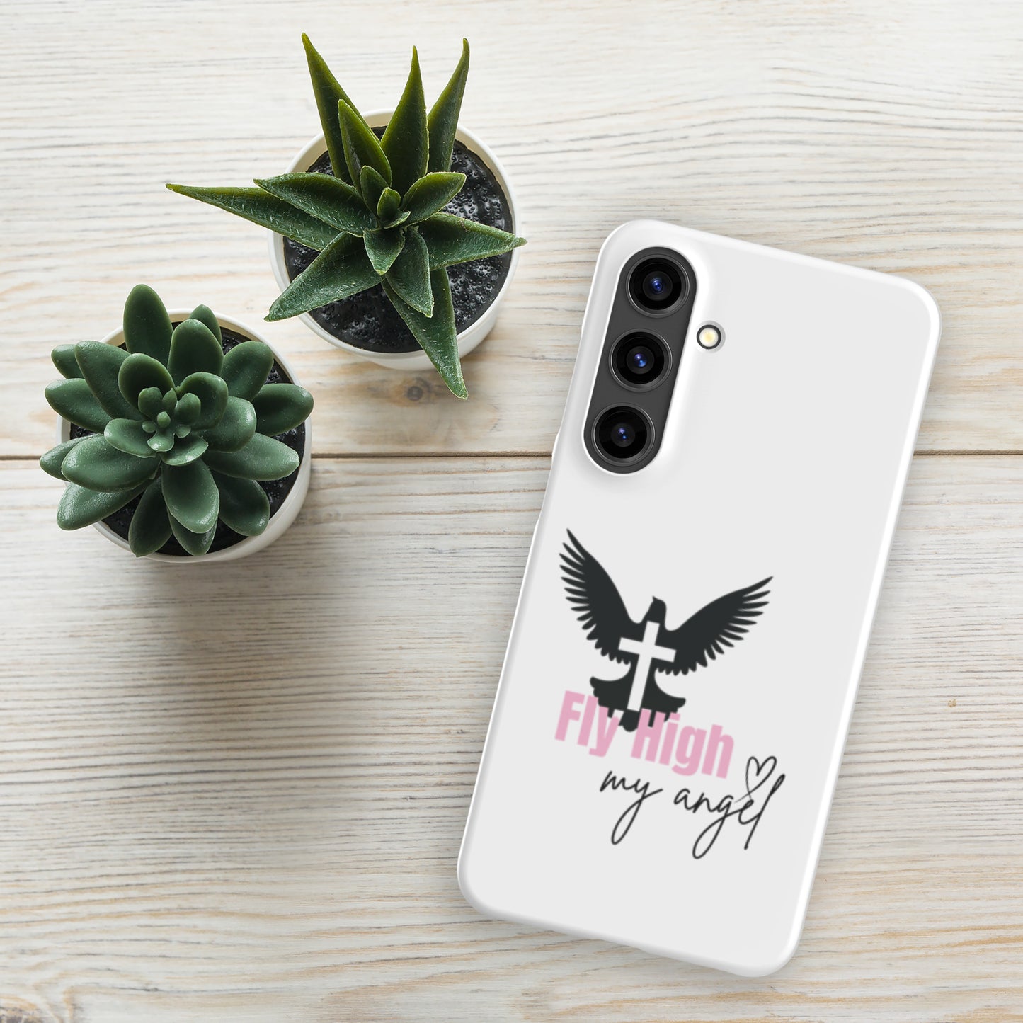 Fly High My Angel Snap case for Samsung® - Pink