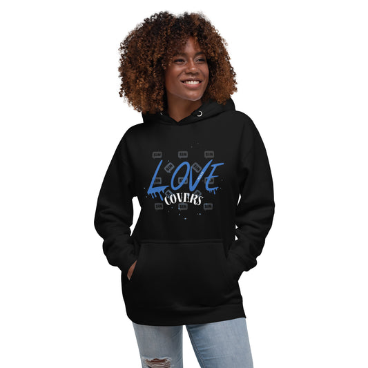 Love Covers Sin Unisex Hoodie (Multiple Colors Available)