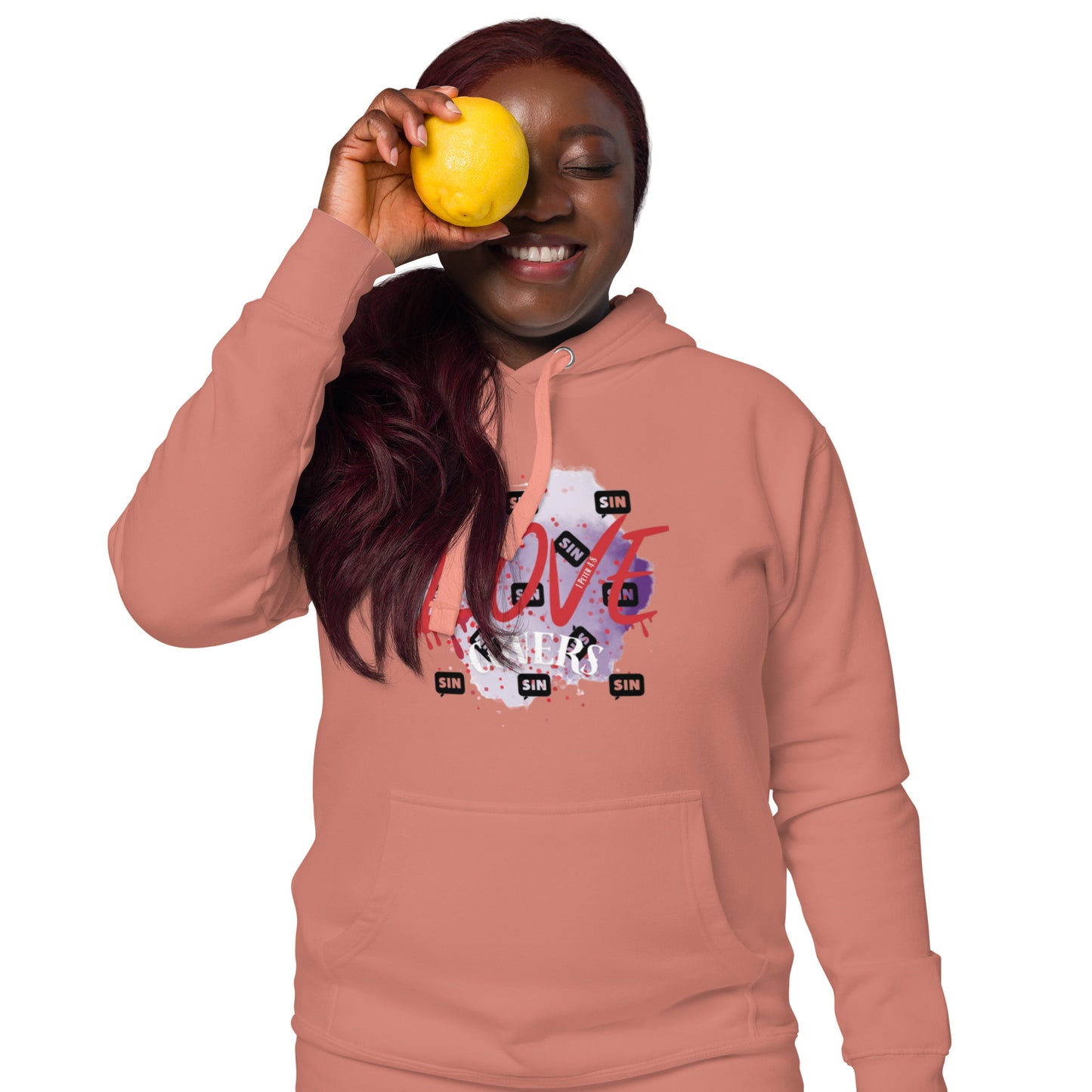 Love Covers Sin Unisex Hoodie (Multiple colors available)