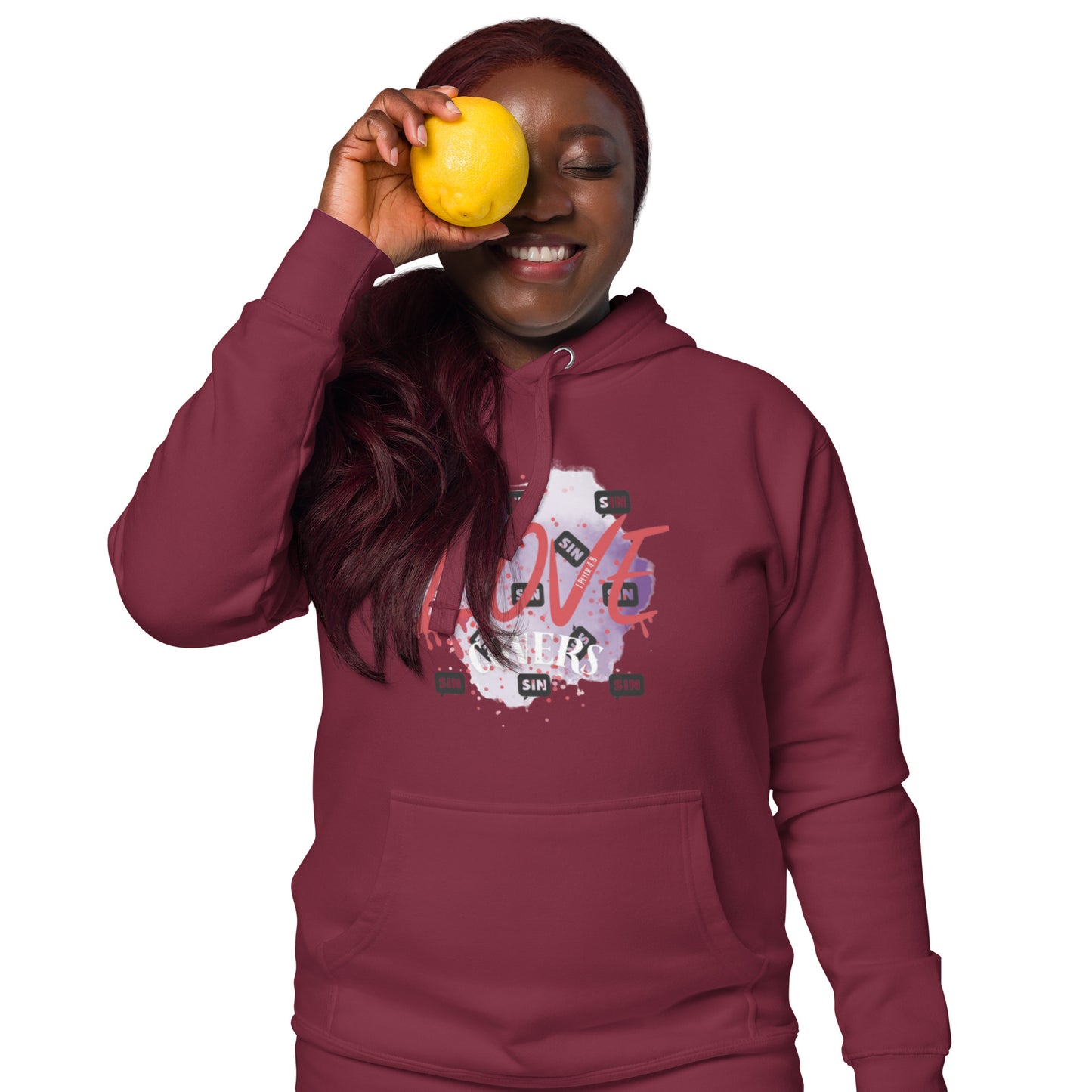 Love Covers Sin Unisex Hoodie (Multiple colors available)