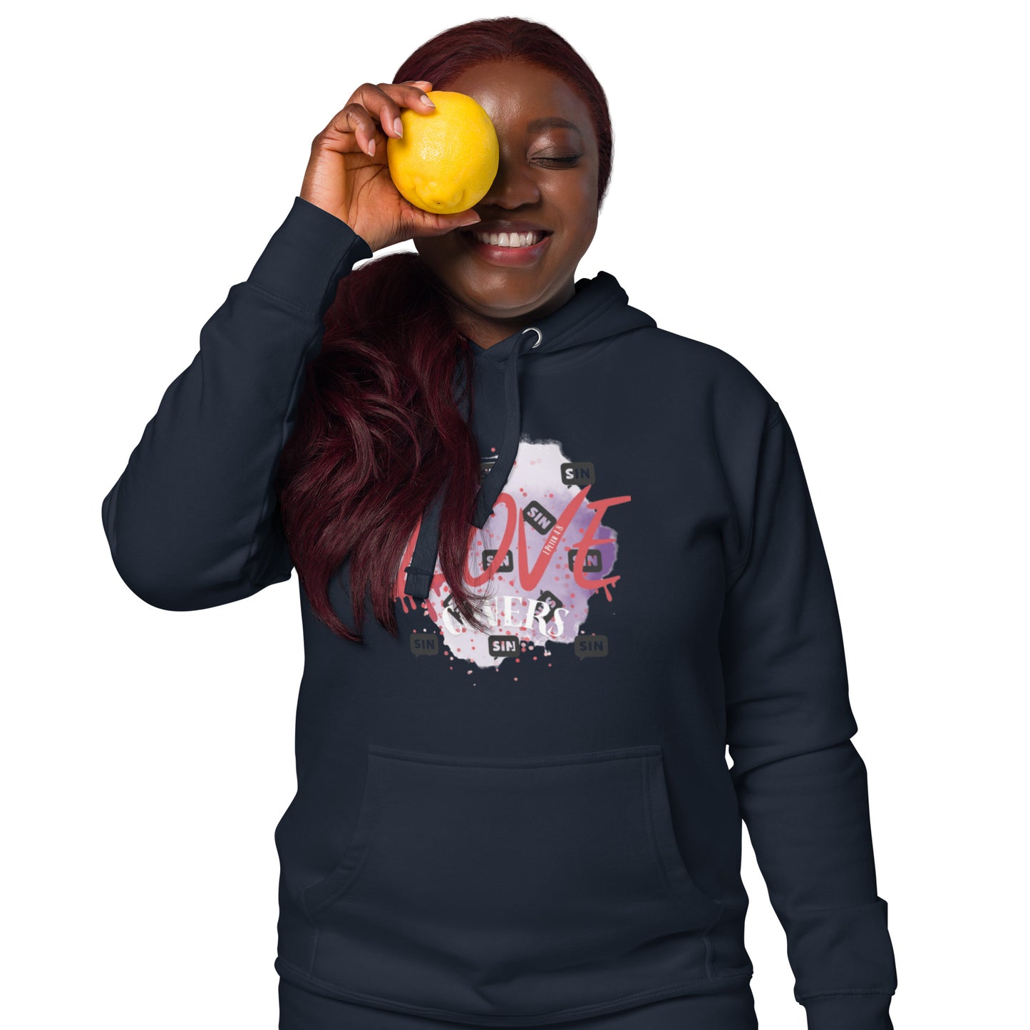 Love Covers Sin Unisex Hoodie (Multiple colors available)
