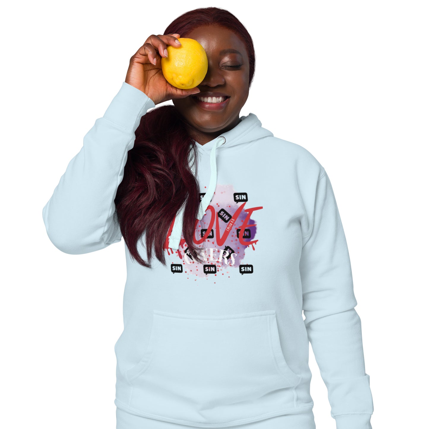 Love Covers Sin Unisex Hoodie (Multiple colors available)
