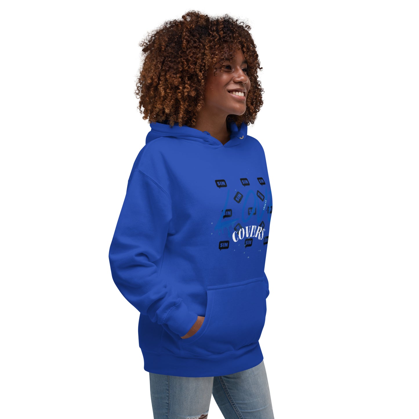 Love Covers Sin Unisex Hoodie (Multiple Colors Available)