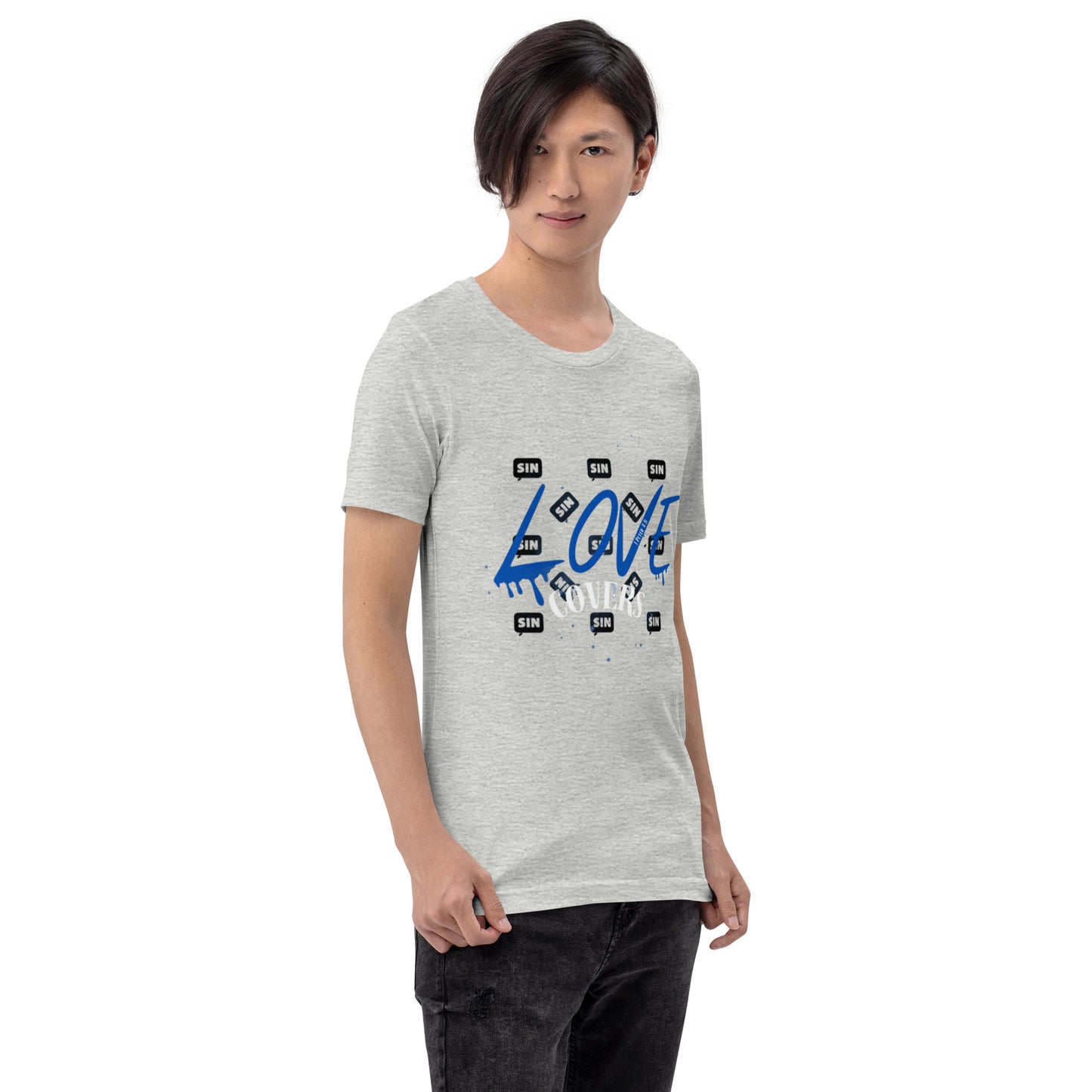 Love Covers Sin Unisex T-shirt (multiple colors available)