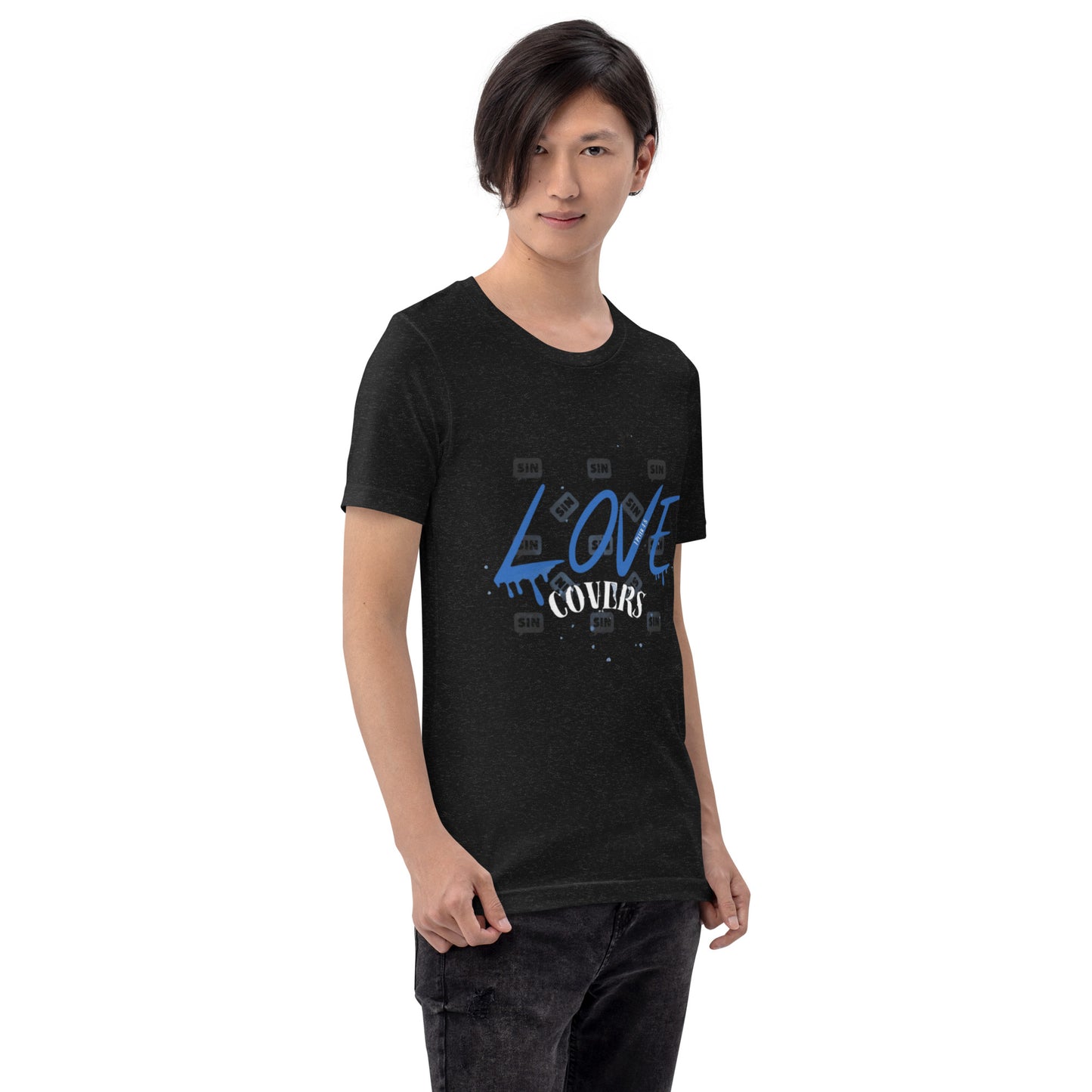 Love Covers Sin Unisex T-shirt (multiple colors available)