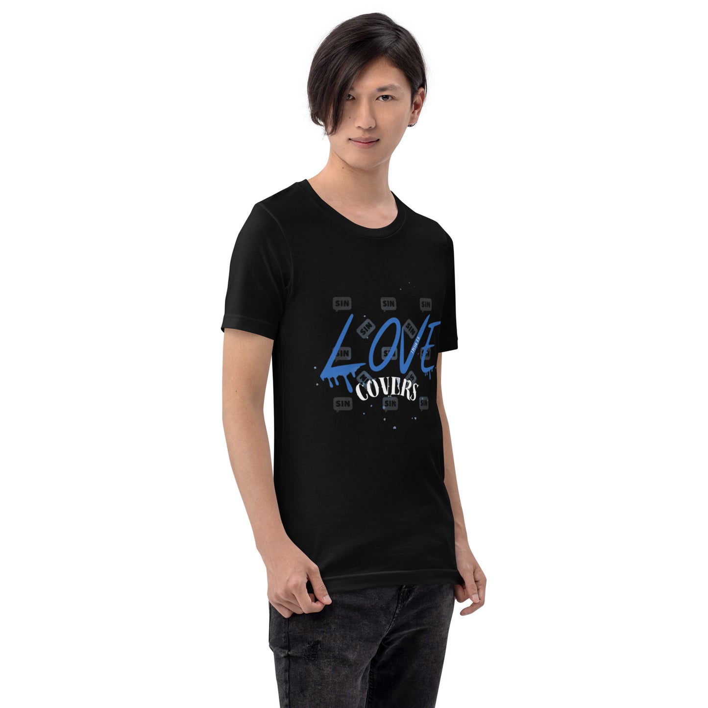 Love Covers Sin Unisex T-shirt (multiple colors available)