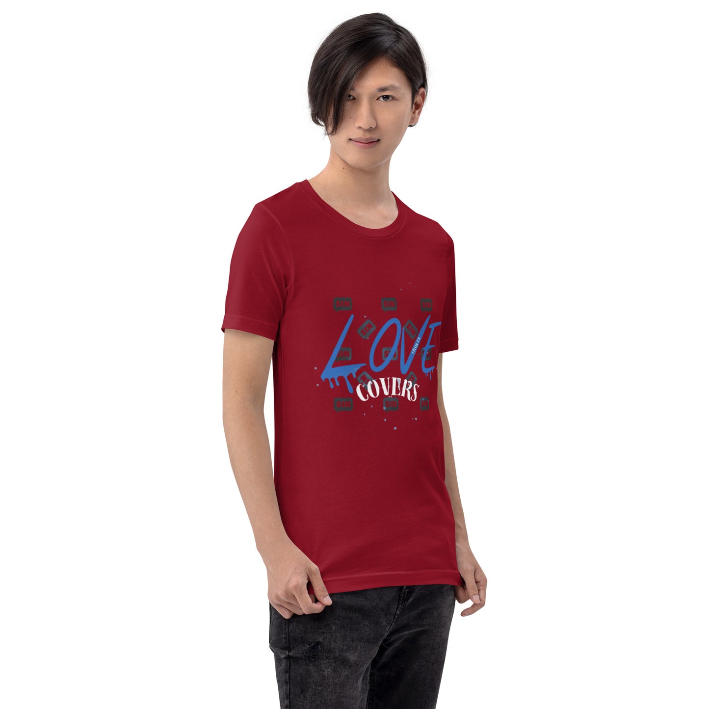 Love Covers Sin Unisex T-shirt (multiple colors available)