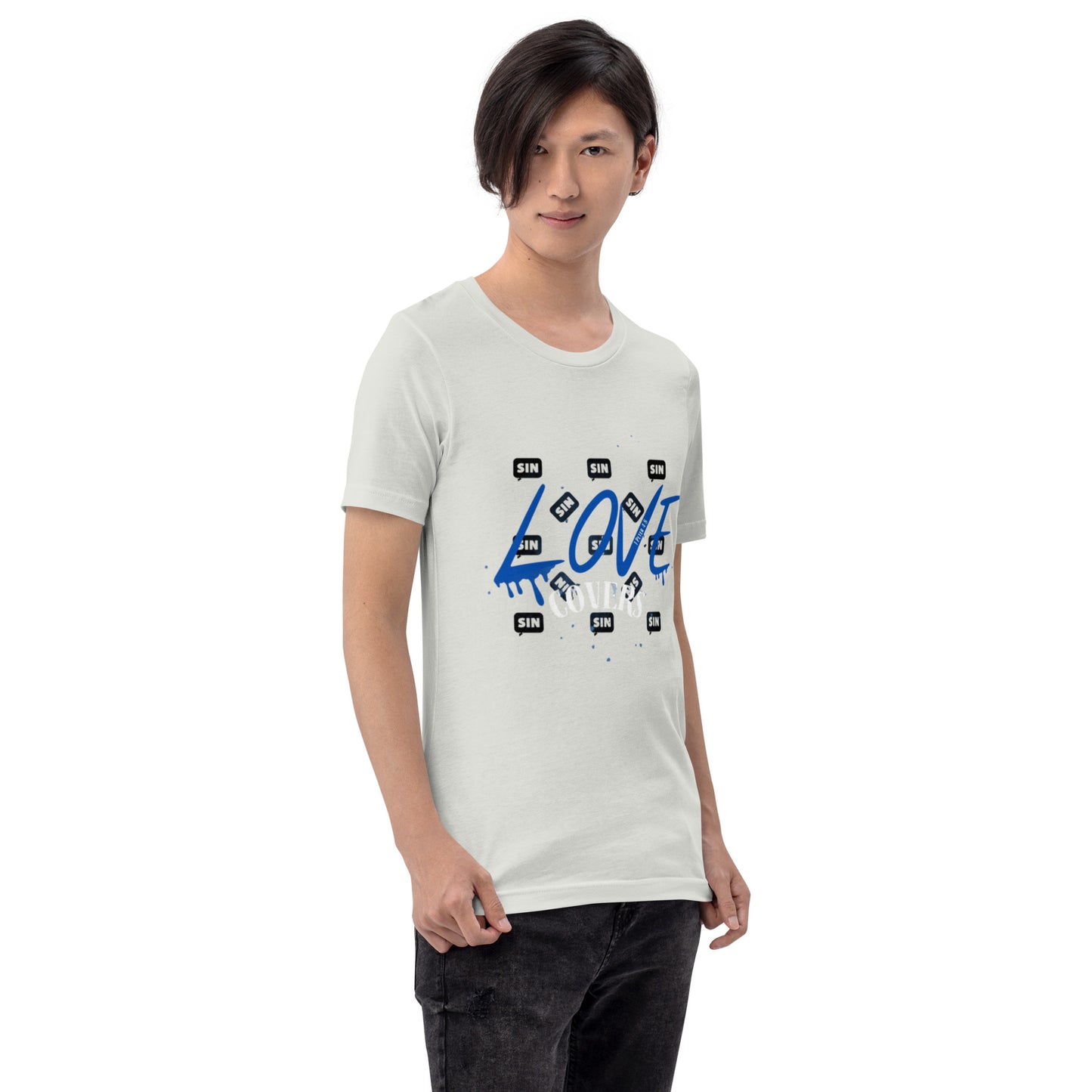 Love Covers Sin Unisex T-shirt (multiple colors available)