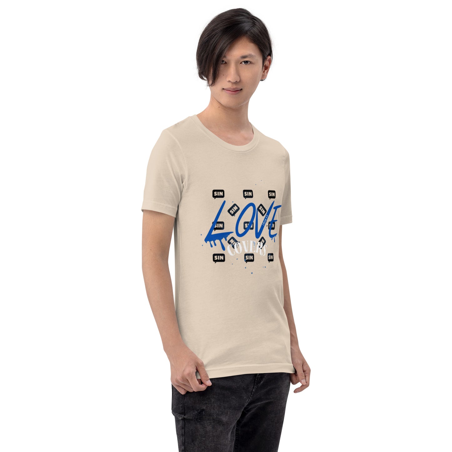 Love Covers Sin Unisex T-shirt (multiple colors available)