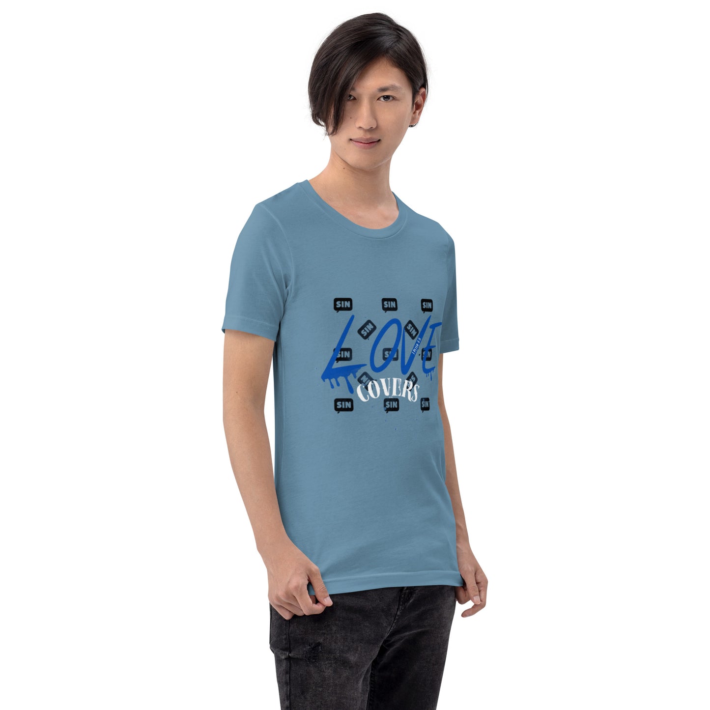 Love Covers Sin Unisex T-shirt (multiple colors available)